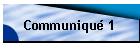 Communiqu� 1